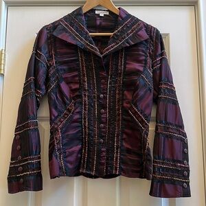 Flatiron Workshop Tartan Shirt Bordeaux 1